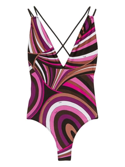 PUCCI Iride-print swimsuit