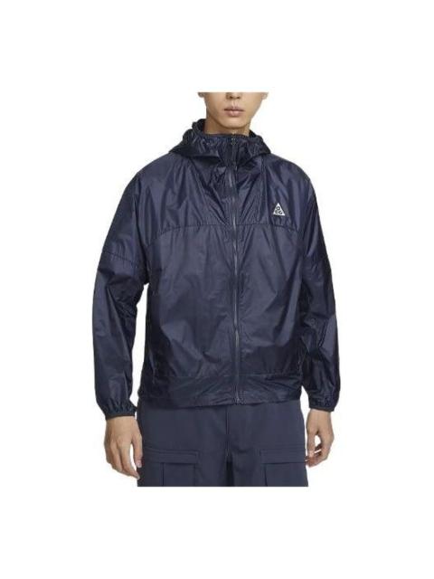 Nike ACG Cinder Cone Windproof Jacket Asia Sizing 'Thunder Blue' DB0979-437