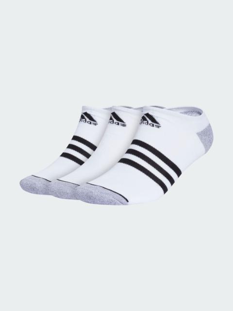 adidas M CUSH 3STRP 3.0 3PK NO SHOW