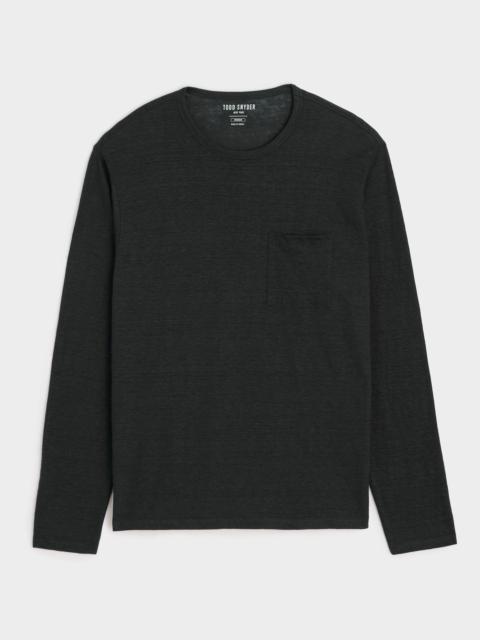 TODD SNYDER Linen Jersey Tee
