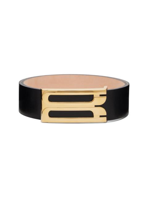 Victoria Beckham Black Jumbo Dorian Belt