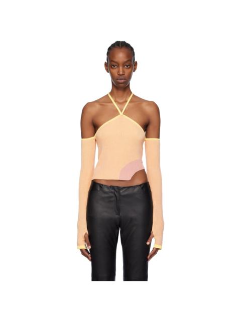 GCDS Pink Comma Top