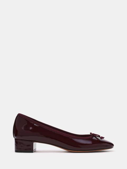 STEVE MADDEN STEFFI DARK CHERRY PATENT