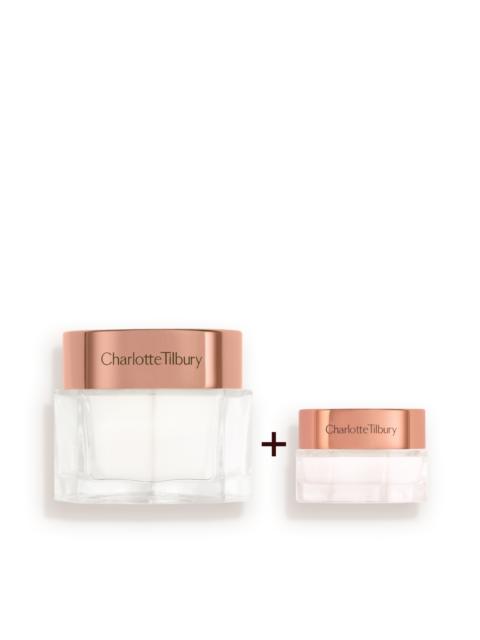 Charlotte Tilbury CHARLOTTE'S MAGIC CREAM FULL-SIZE + TRAVEL- SIZE DUO 50ML + FREE 15ML