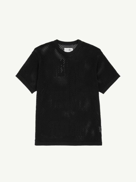 MM6 Maison Margiela Black Backstage Pass T-Shirt MM6 Maison