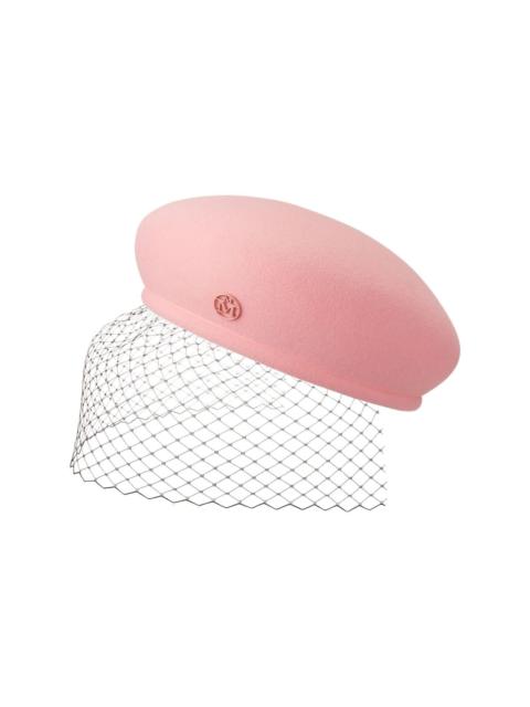 MAISON MICHEL New Bonnie veil beret