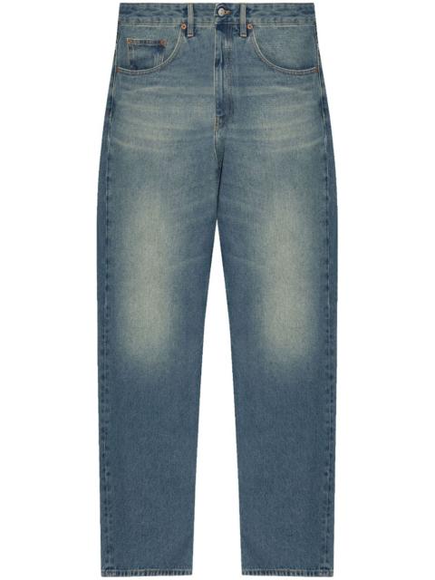 MM6 Maison Margiela high-rise straight-leg jeans