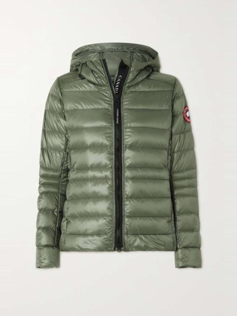 Canada Goose Cypress hooded quilted recycled-ripstop down jacket