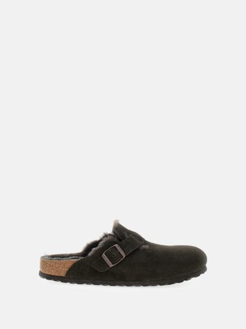BIRKENSTOCK BOSTON SHEARLING SUEDE