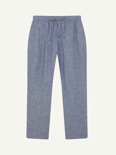 FRESCOBOL CARIOCA OSCAR LINEN TROUSERS