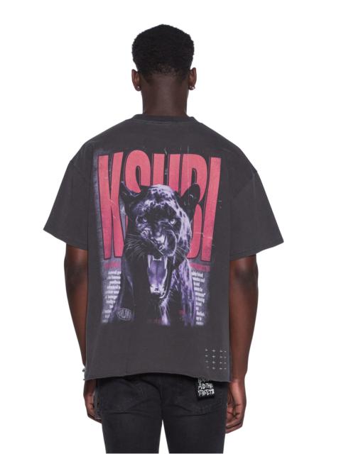 Ksubi PANTHERA EKCESS SS TEE FADED BLACK