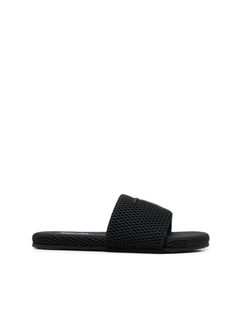 TOM FORD Harrison logo-embroidered mesh slides