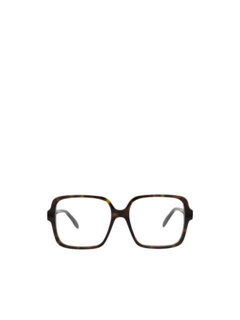 Alexander McQueen square-frame glasses