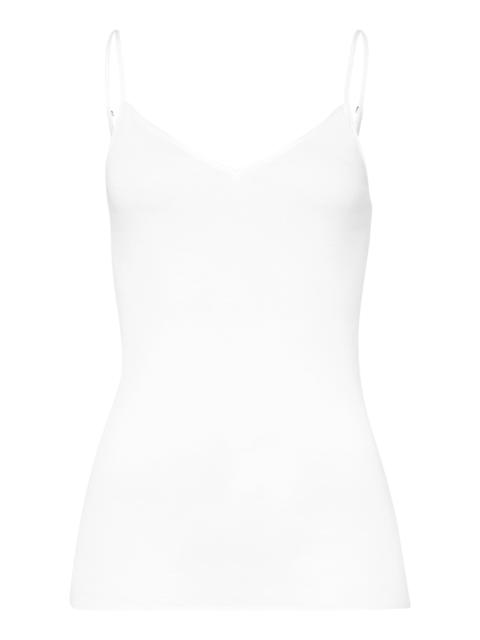 HANRO Cotton Seamless V-Neck Cotton Camisole