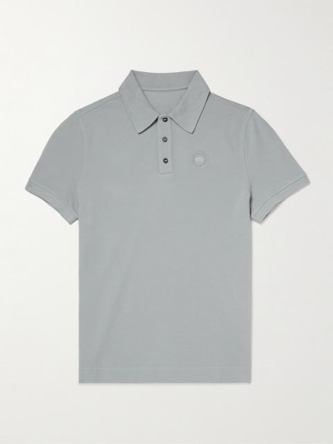 Canada Goose Beckley Logo-Appliquéd Paneled Cotton-Piqué Polo Shirt