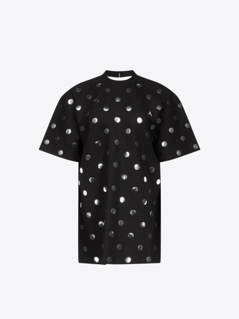 AREA POLKA DOT T-SHIRT DRESS