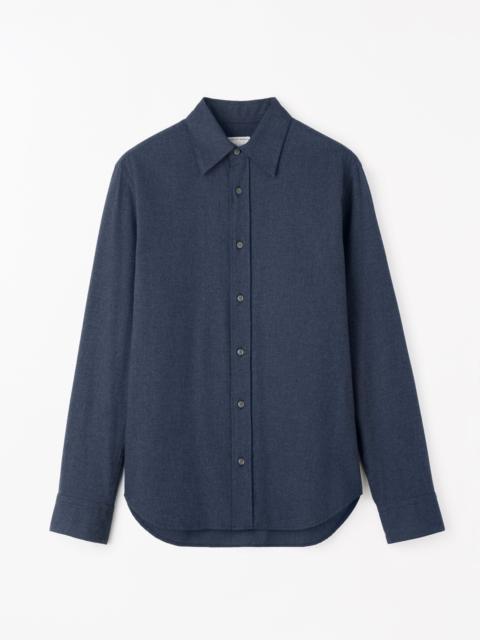 TIGER OF SWEDEN Bjorn Brushed Herringbone Shirt