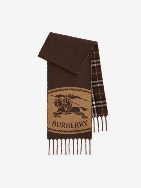 Reversible Knight Stamp Scarf