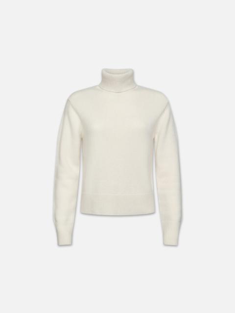 FRAME Cashmere Turtleneck Sweater in Cream