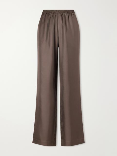 Loulou de Saison Alera Silk Wide-leg Pants