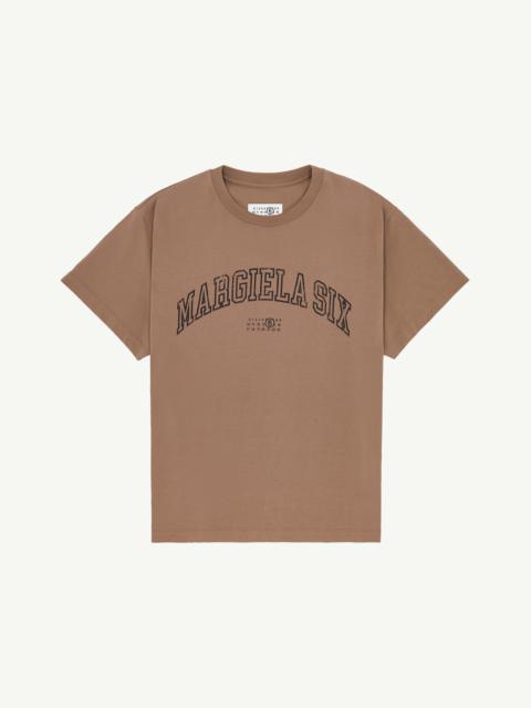 MM6 Maison Margiela Varsity print T-shirt