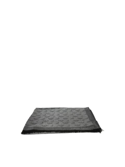 EMPORIO ARMANI Allover logo scarf