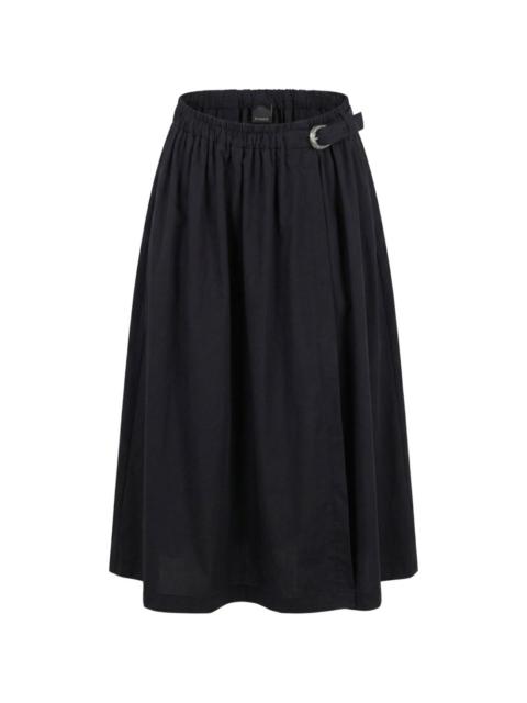 PINKO Calimera buckle-strap skirt