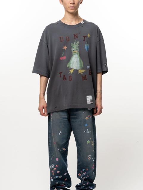 Maison MIHARAYASUHIRO Leon Doodle Printed T-shirt