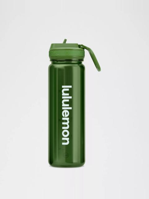 lululemon Back to Life Clear Bottle 24oz *Straw Lid