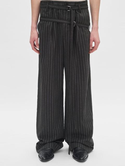 Ann Demeulemeester Woubrecht High Comfort Double Belted Trousers