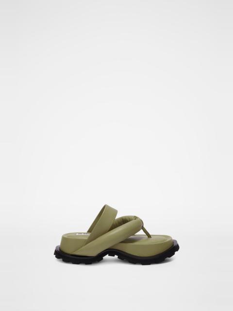 Jil Sander Platform Sandals