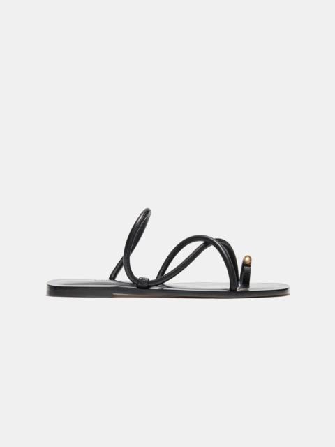 Emme Parsons NEW LAURIE IN BLACK NAPPA PLONGÉ