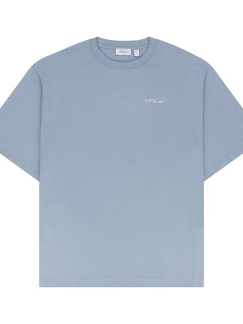 Off-White Skate Fit Bolt Arrow Graphic T-shirt "Faded Denim" 44OWOS26T074424