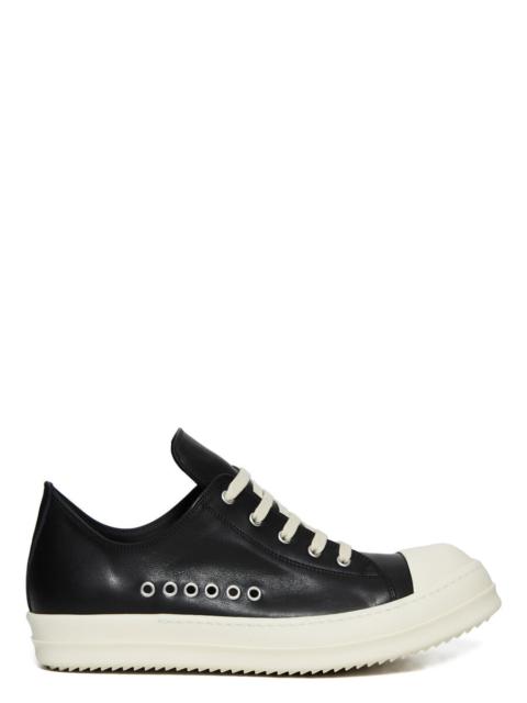 Rick Owens low eyelet leather sneakers