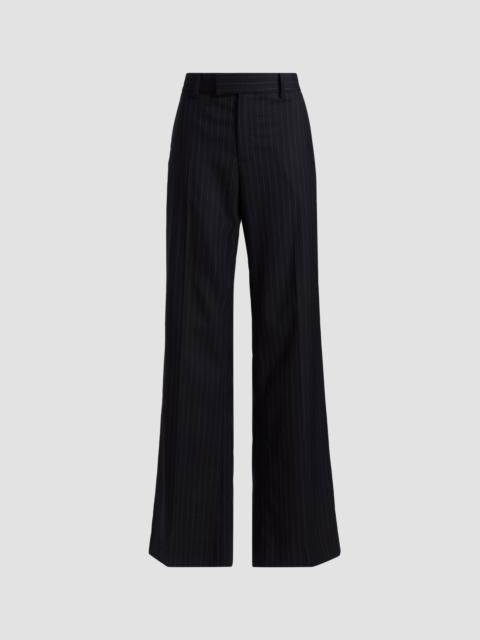 NILI LOTAN Women's Bethany Pinstripe Stretch-Wool Pants - Midnight Pinstripes
