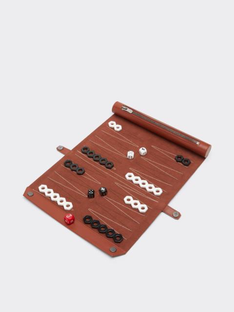 Ferrari Leather backgammon set