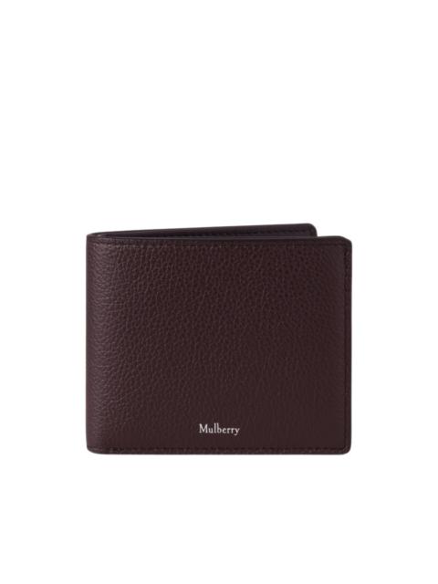Mulberry 8 Card grained leather wallet