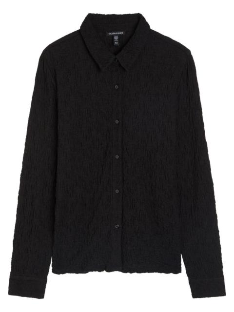 EILEEN FISHER Eileen Fisher Textured Fine-knit Shirt