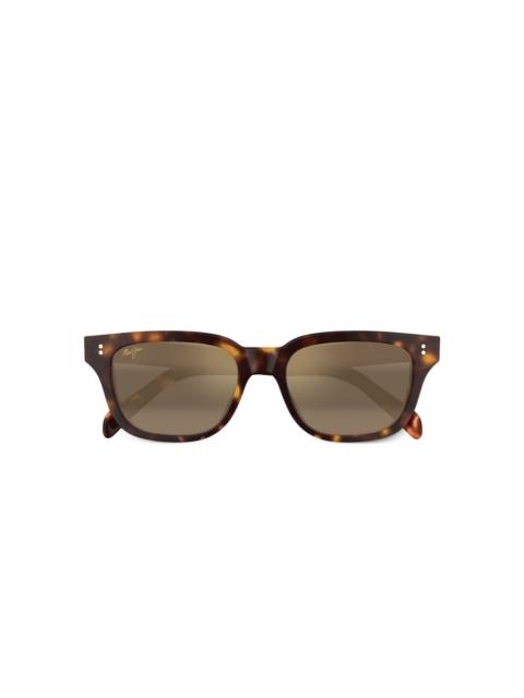 Maui Jim Likeke tortoiseshell square sunglasses