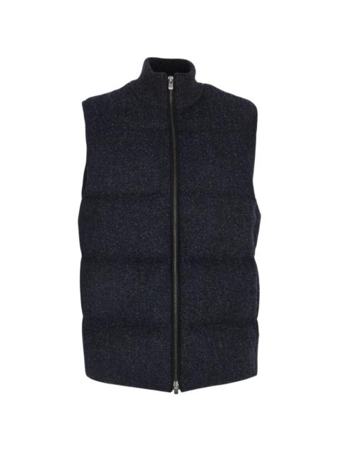AGNONA bouclé wool gilet