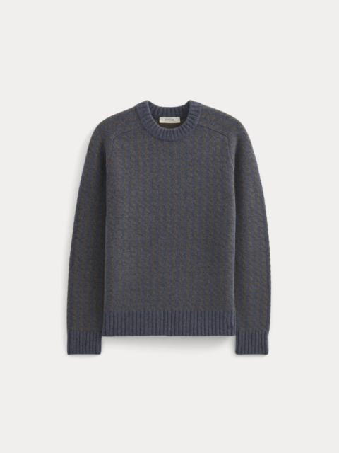EVERLANE WOOL CASHMERE NORDIC CREW
