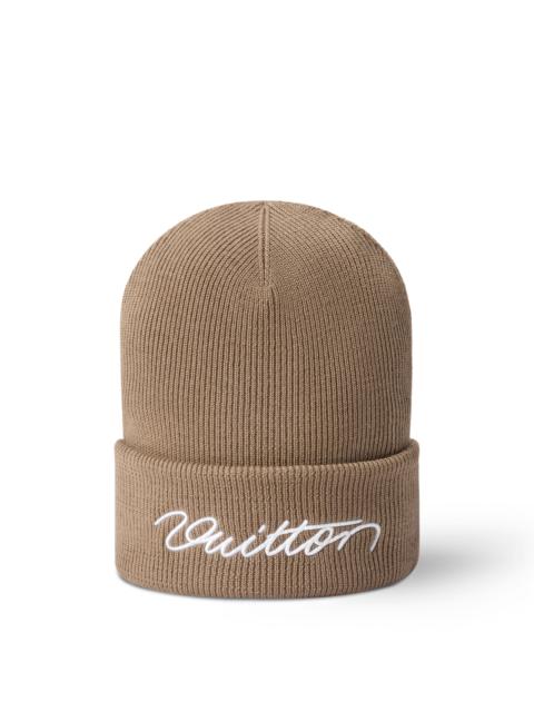 Louis Vuitton Signature Beanie