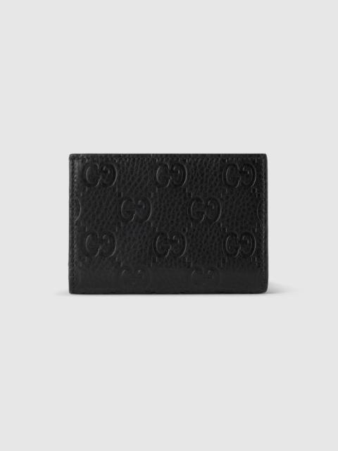 GUCCI GG Emblem medium wallet