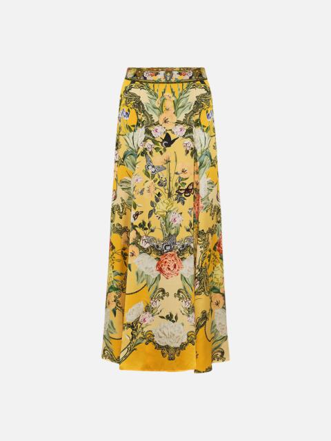 CAMILLA PANELLED FLARED LONG SKIRT