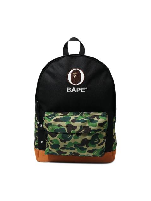A BATHING APE® BAPE ABC Camo Ape Head Daypack 'Green'