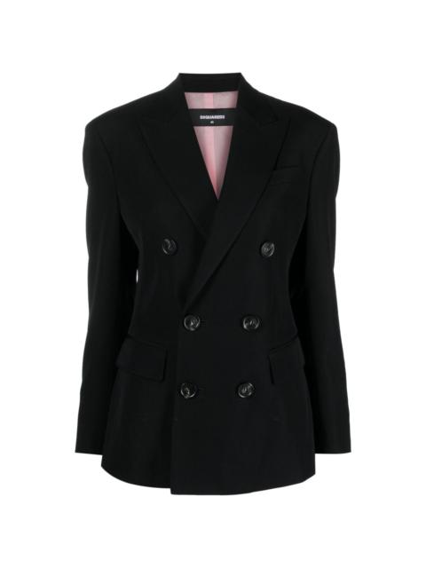 DSQUARED2 double-breasted wool blazer