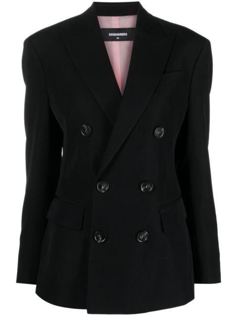 DSQUARED2 double-breasted wool blazer