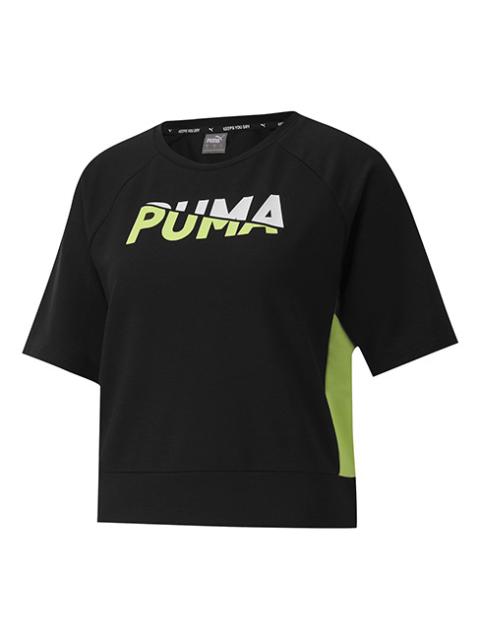 PUMA (WMNS) PUMA Morden Sports Short Sleeve Black 585291-01