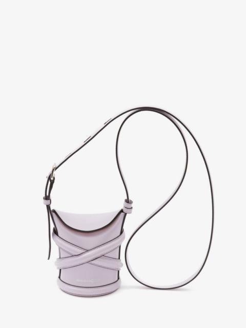 Alexander McQueen The Curve Mini in Lilac