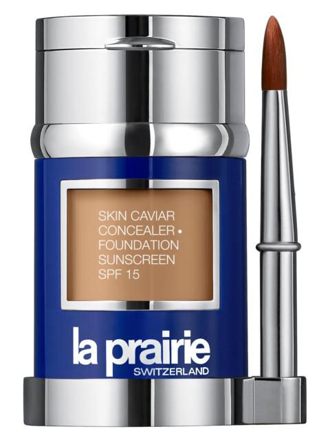 LA PRAIRIE Women's Skin Caviar Concealer Foundation Sunscreen SPF 15 - Warm Cinnamon